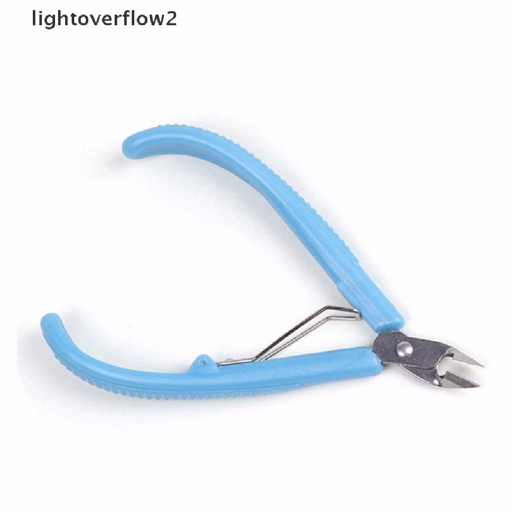 [lightoverflow2] Diagonal Tang Kawat Side Flush Cutter Cutg Tang Gunting Listrik DIY [ID]