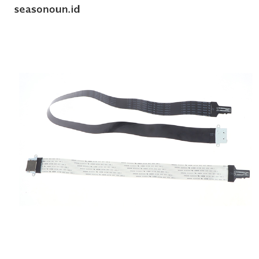 Seasonoun Kabel Extender Fleksibel Memory Card TF Ke TF Dengan Lubang Sekrup Kabel Adapter GPS Navigator Extension.