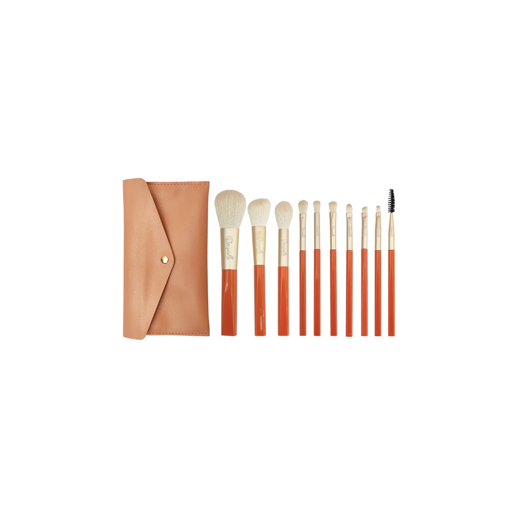 Jacquelle Complete Me! Brush Set Perlengkapan Make Up Set Brush Premium