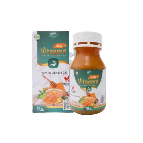 Madu Vitagerd Herbal Original Obat Maag Asam Lambung Vita Gerd Ampuh Madu Fitagerd Asli BPOM GARANSI ASLI