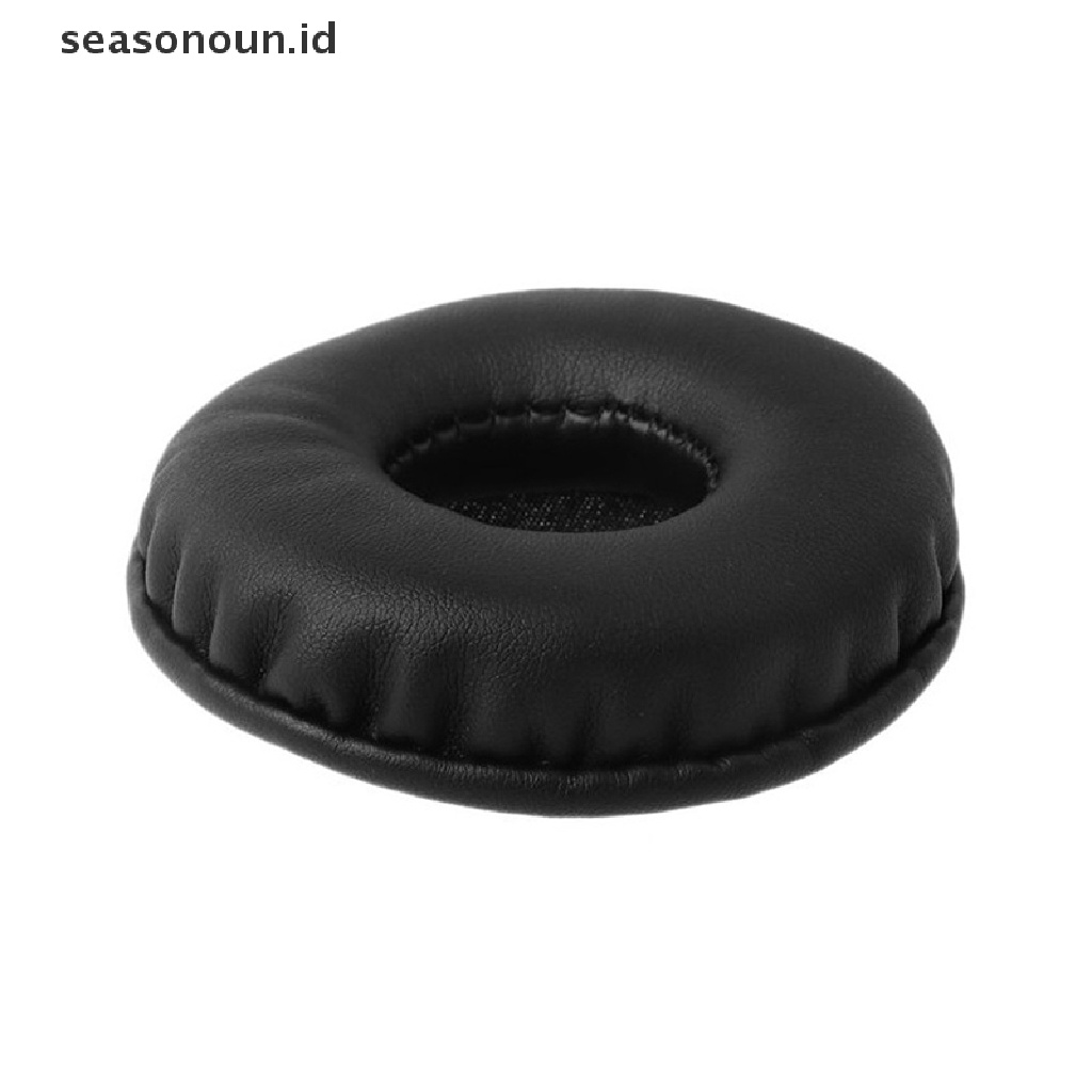 Seasonoun 1pasang Earpads Ear Cushion Pengganti Untuk Audio Technica ATHWS50 SJ3 SJ33 SJ5 SJ55 ES7 ESW9 ESW10 JVC S500 Headset Headphone.