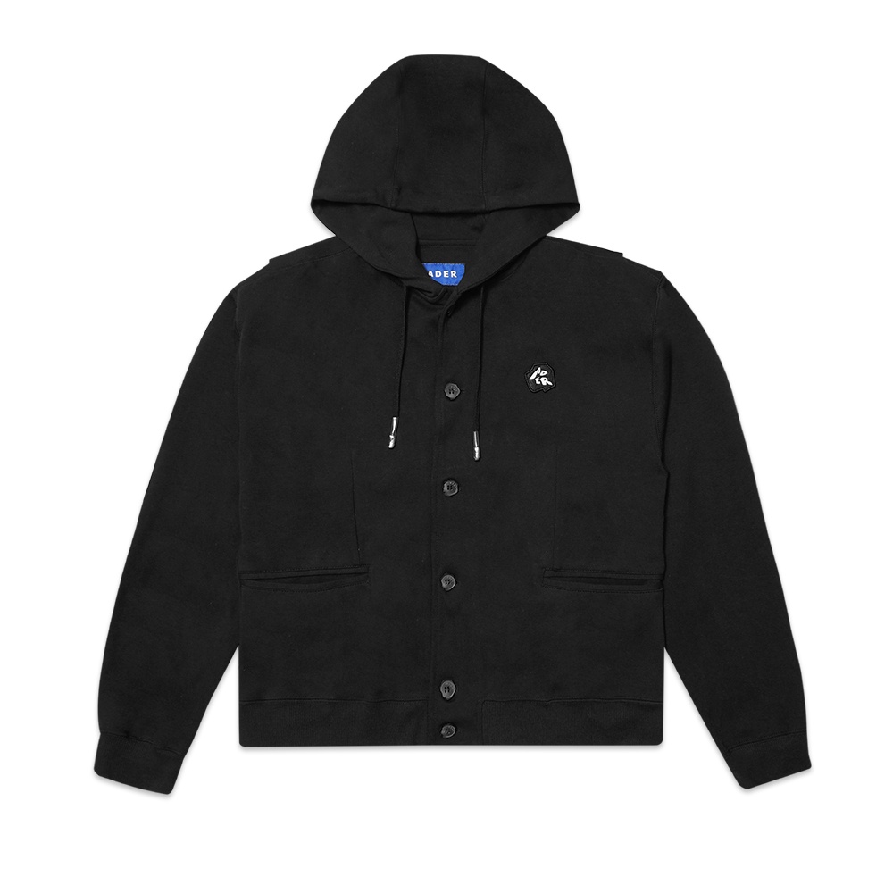 Ader Error Multi Sculpture Logo Jumper Hoodie Black