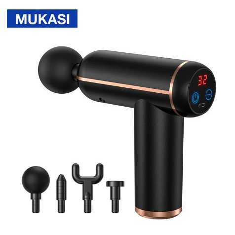 MUKASI Alat Pijat Elektrik Pundak Punggung Tangan Massage Gun 1800mAh - TY-505A