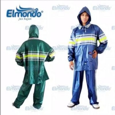 Jas hujan jaket celana elmondo fortuna