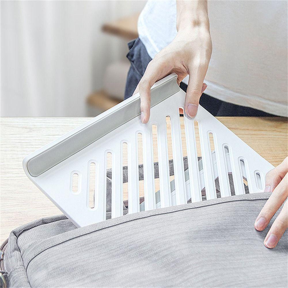 Lanfy Tempat Laptop Untuk Laptop Notebook Lipat Riser Stand Standing Cooler Notebook Holder Tablet Bracket Meja Notebook Penyangga