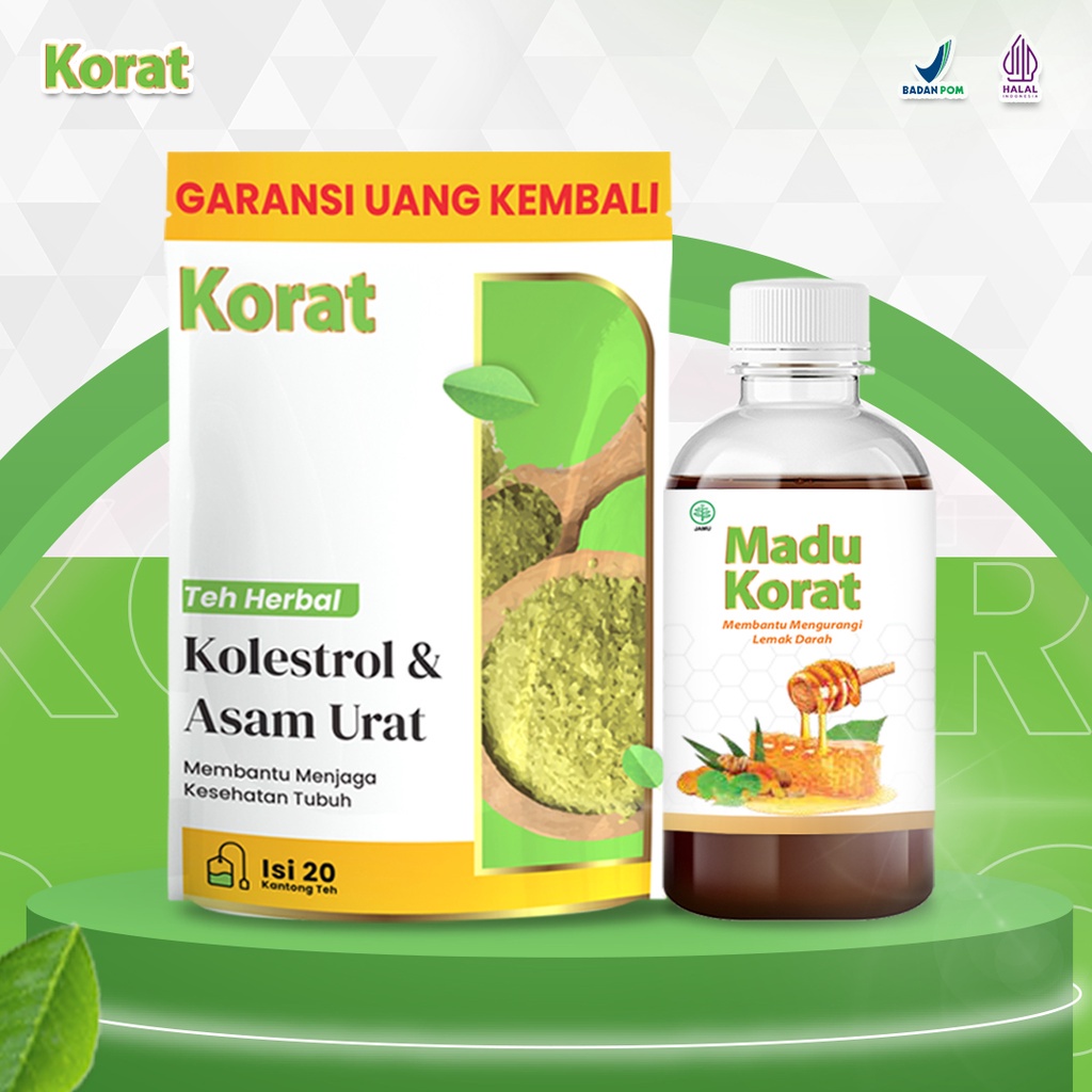 Madu Korat - Atasi Asam Urat dan Kolesterol Secara Sehat Alami - 280Gram