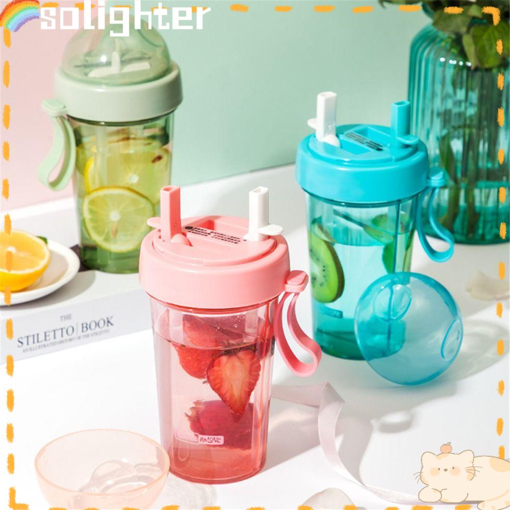 Solighter Botol Air Minum Sport Portable Anti Bocor Bottle Kettle