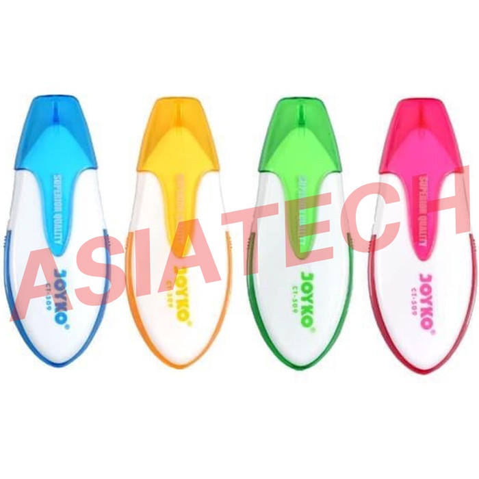 

DISKON SHOPEE/ CORRECTION TAPE / TIP EX KERTAS JOYKO CT-509 (1 LUSIN)