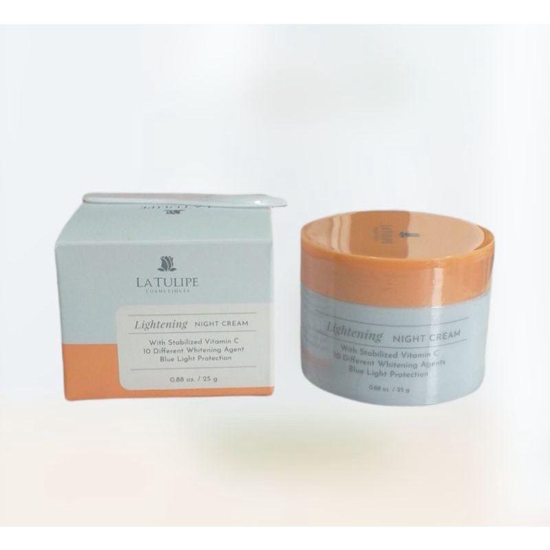LA TULIPE LIGHTENING NIGHT CREAM