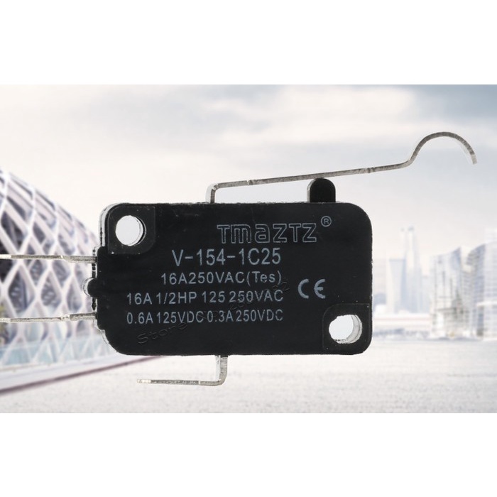 Micro Limit Switch Saklar Sensor Plus Tuas Roda DLL