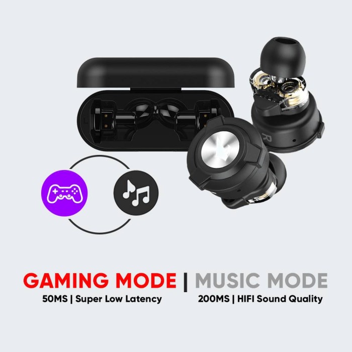 Armaggeddon Hornet 3 TWS True Gaming Wireless Dual Driver Earbuds