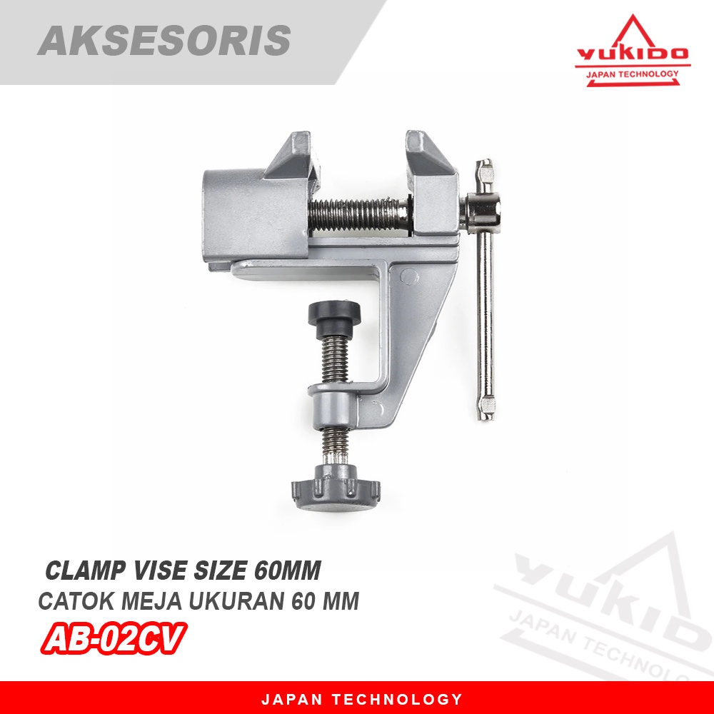 Kokoh Catok Vise Table Alumunium Penjepit Benda Catok Meja best YUKIDO TECHNOLOGY - Mini Vise Clamp Meja Klem