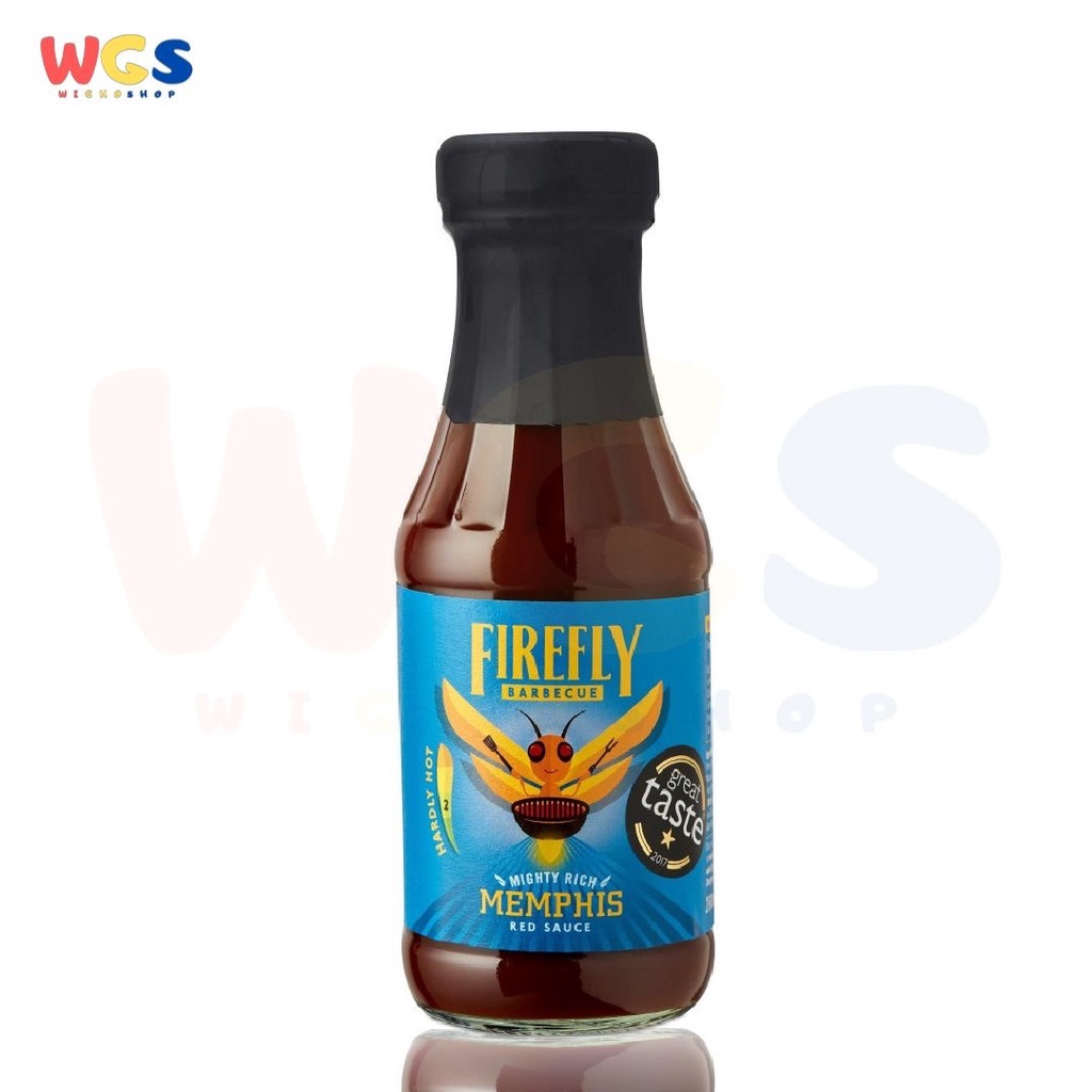 Firefly Memphis Red Barbeque Sauce Great Taste Award Winning 268ml