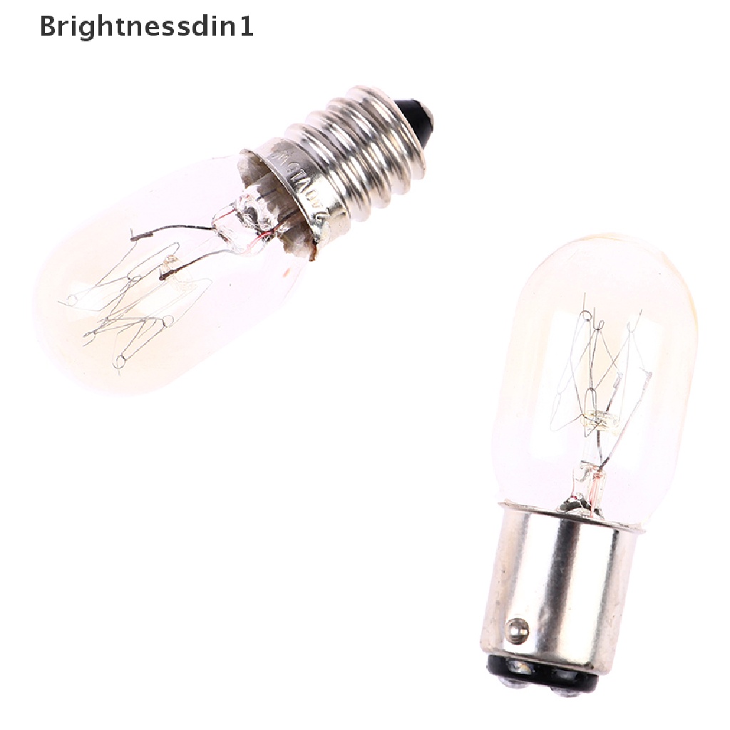 [Brightnessdin1] Bohlam Mesin Jahit 15W 220v Lampu Pijar Jagung LED Kulkas Light Bulb Butik