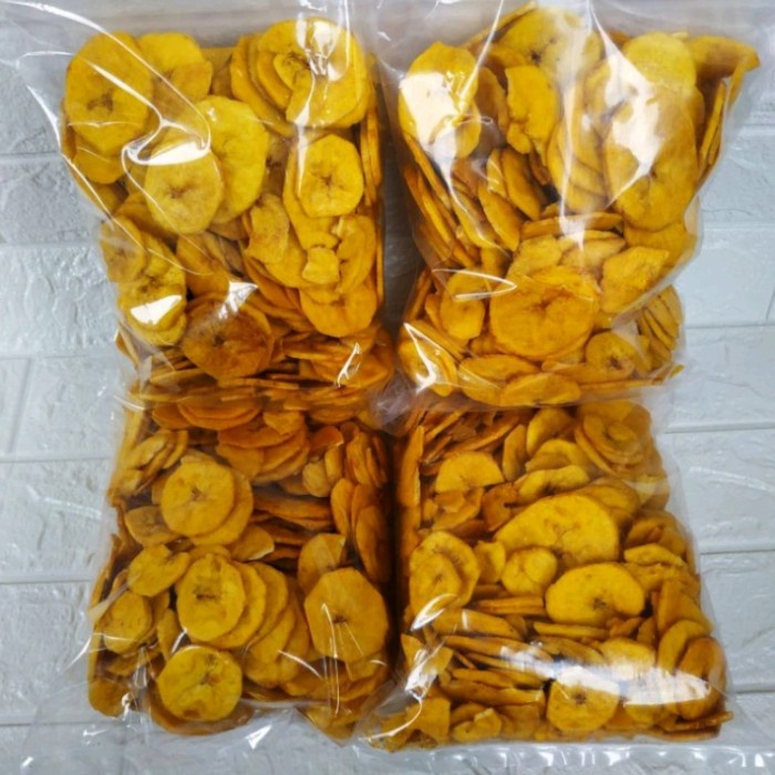 

[100gr] KERIPIK PISANG KOIN ORIGINAL ENAK HALAL GURIH KRIUK