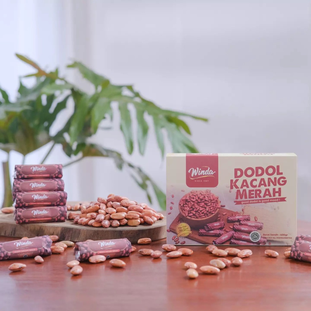 

Dodol Winda Rasa Kacang Merah 500 Gr