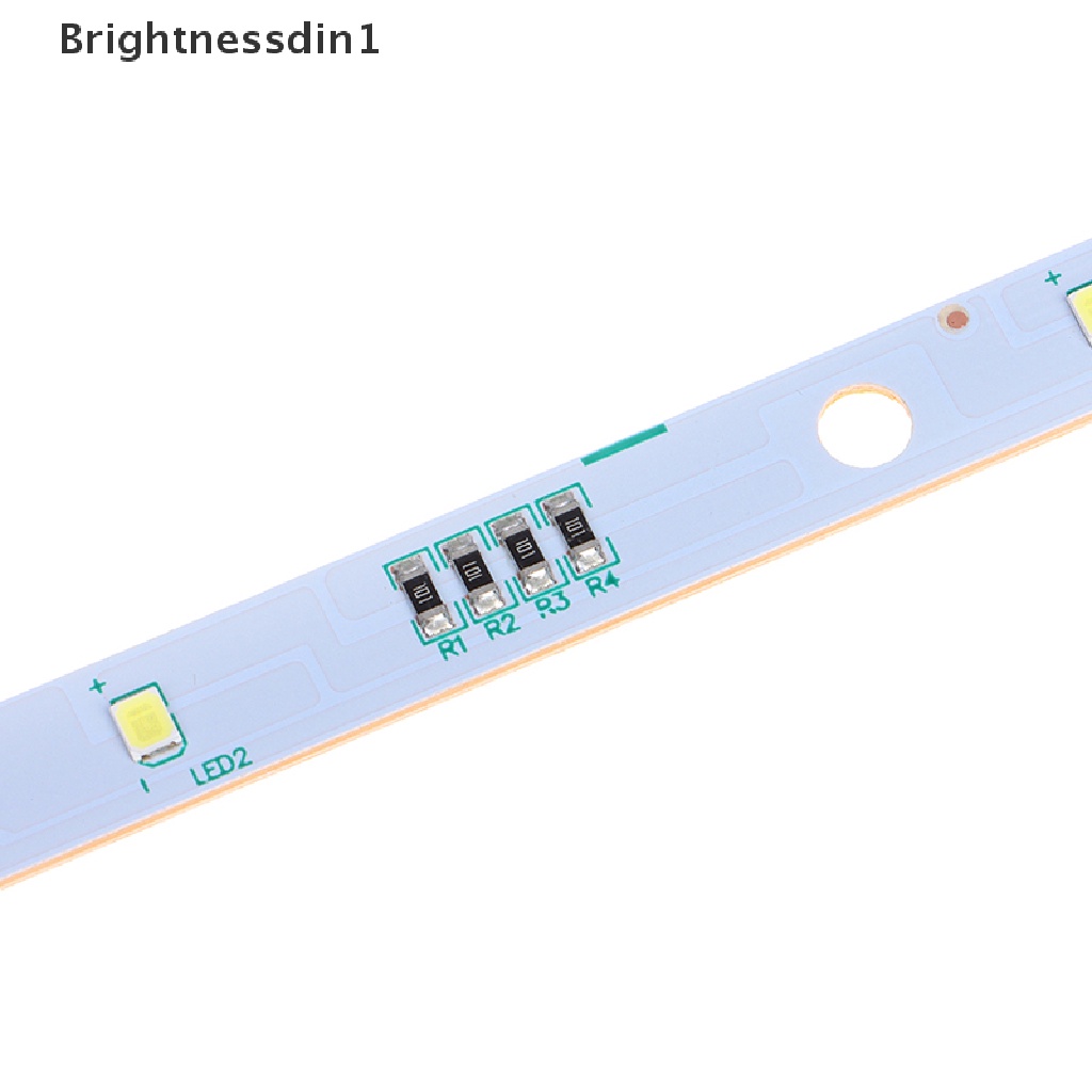 [Brightnessdin1] 2pcs Bar Lampu Strip LED Untuk RONGSHENG/Lampu LED Kulkas HISENSE E349766 Butik