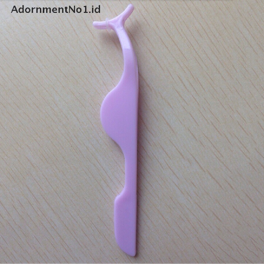 [AdornmentNo1] 1X Plastic False Eyelash Extension Applicator Remover Tweezer Nipper Beauty Tool [ID]