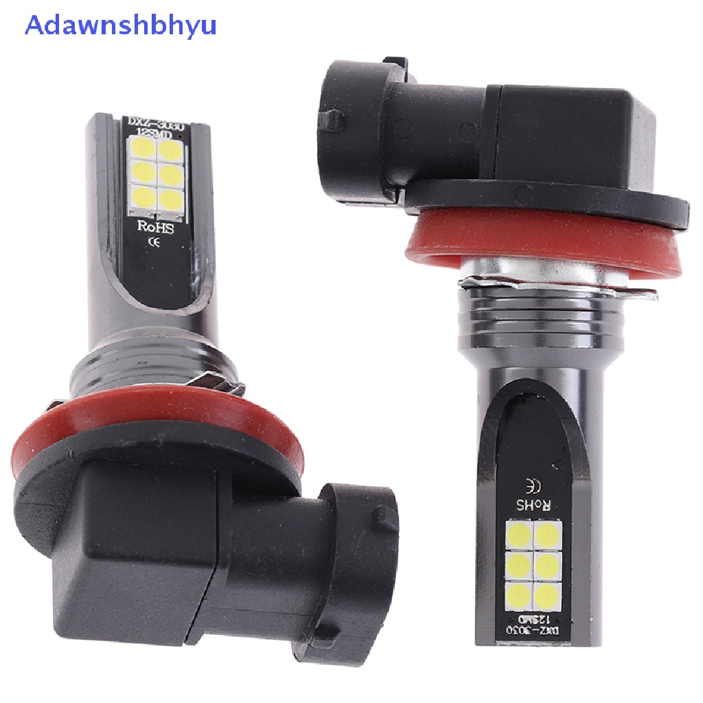 Adhyu Sepasang H11 LED Headlight Kits 110W 20000LM Bohlam Lampu Kabut 6000K Mengemudi Lampu DRL C ID