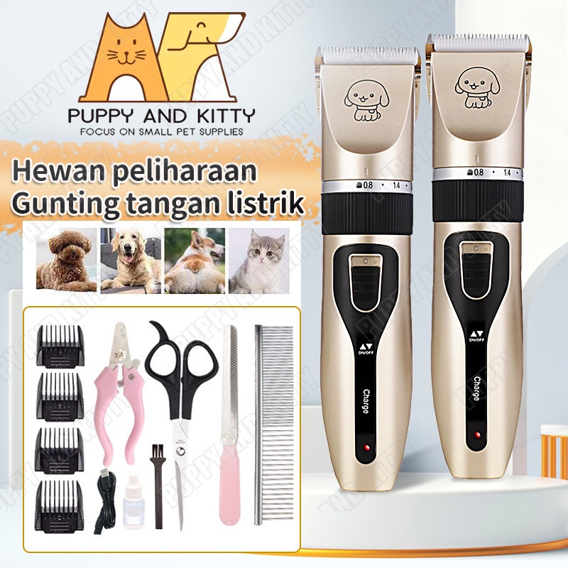 Marmousi - Alat Cukur Bulu Kucing Alat Cukur Bulu Anjing Elektrik Pencukur Bulu Kucing Anjing Pet