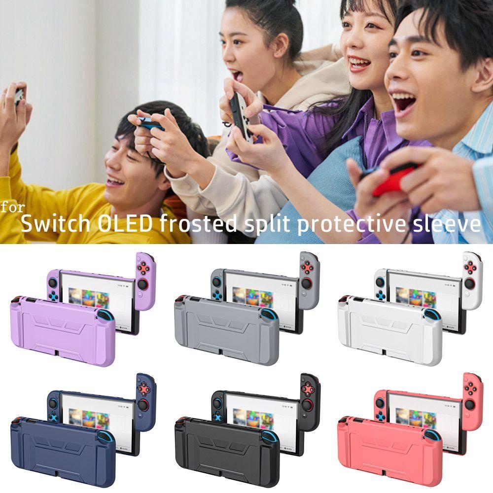 POPULAR Populer Konsol Game Cover Gamepad TPU Untuk Nintendo Switch OLED Casing Pelindung