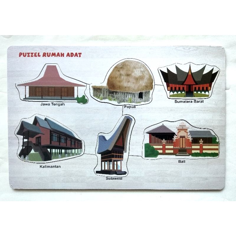 Puzzle Rumah Adat