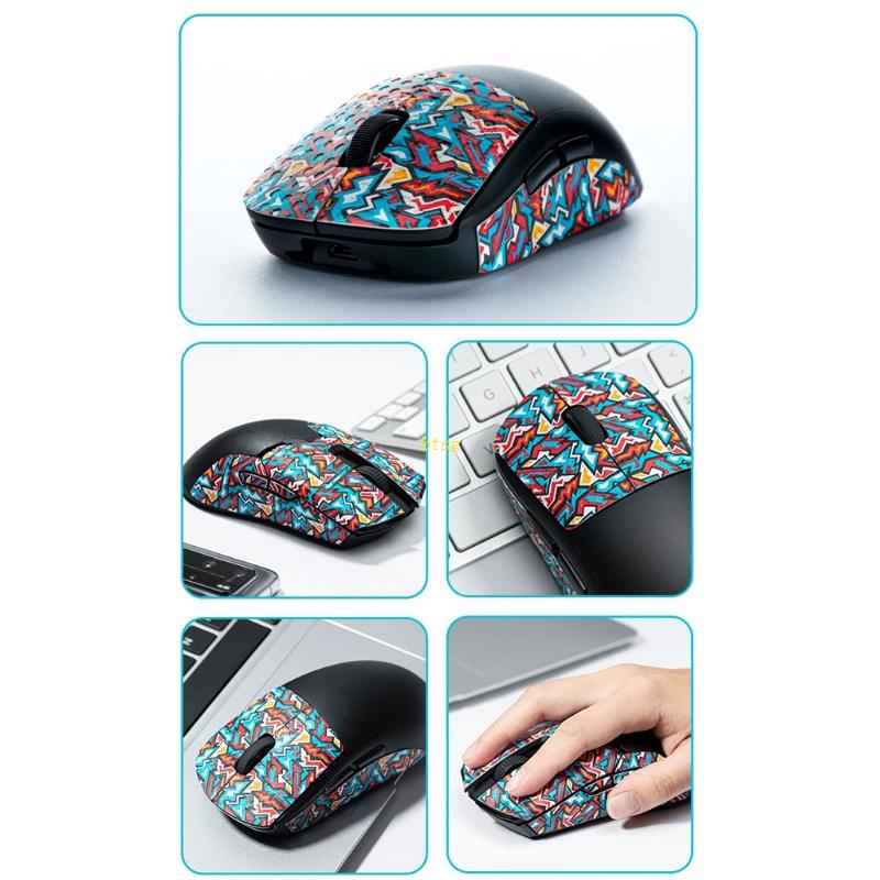 Btsg Stiker Sisi Tape Anti Slip Mouse Warna-Warni Untuk Alas Tikus Pro Wireless