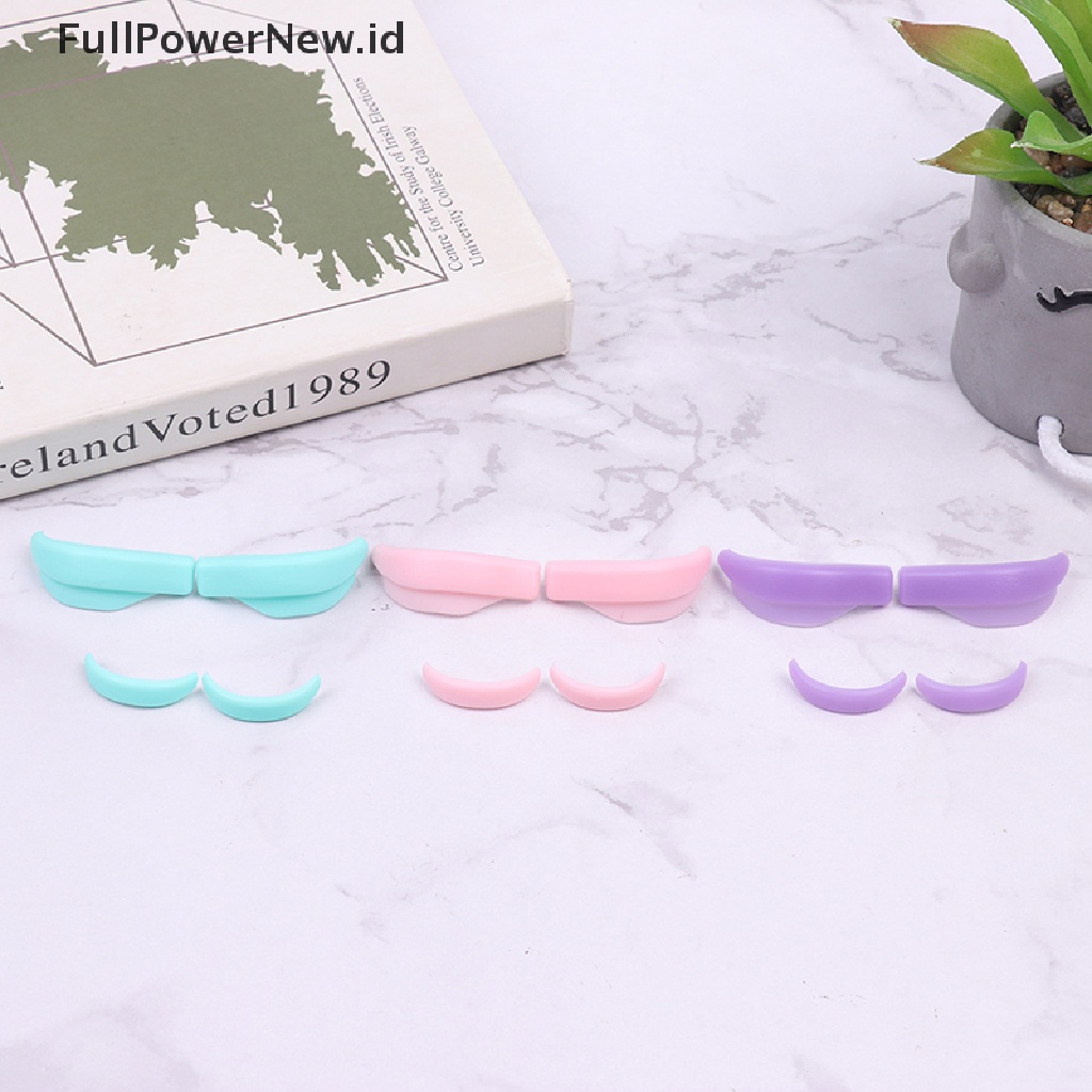 Power 7pasang Gasket Silikon Eyelash Perming Pad Lash Lift Pads Eyelash Lifg ID