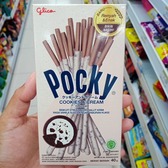 

Glico Pocky Cookies & Cream 40gr