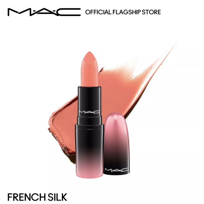 ✿ BISA COD✿ MAC Love Me Lipstick Lipstik Makeup Make Up Original - French Silk