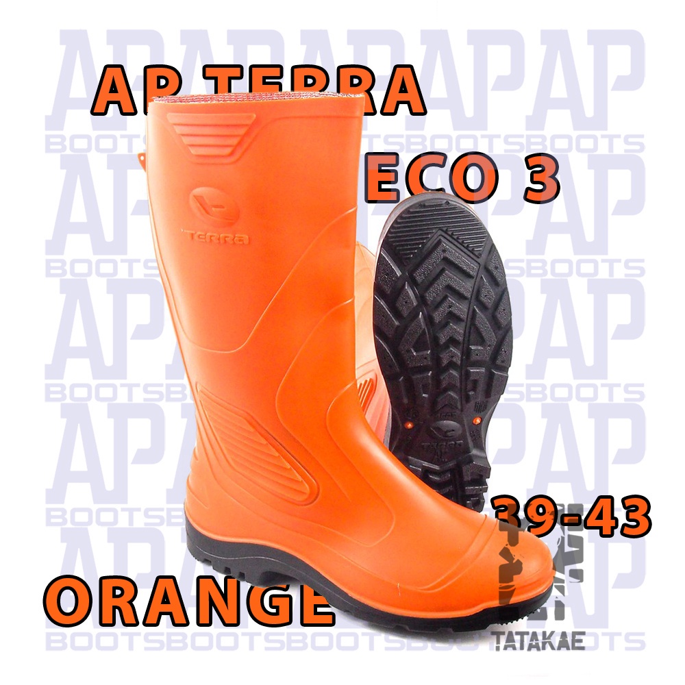 AP Boots Tinggi PVC AP 2017 Eco 3 AP Orca Eco 2 Sepatu Karet Perikanan Perkebunan Pekerja Pabrik