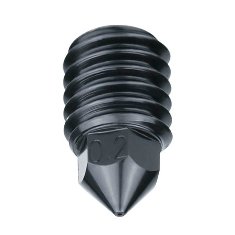 Nozzle Printer btsg 3D Nozel Baja Perkeras Extruder 500℃ Tahan Aus Untuk Lab X1 Carbon X1-Carbon P1P 0.4mm 0.2mm