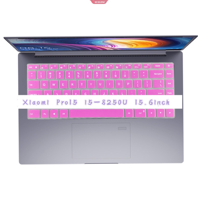 Baru Tinggi Tak Terlihat Keyboard Cover Untuk Xiaomi Pro15 i5-8250U 15.6inch Laptop Super Lembut Silikon Tahan Air Keyboard Cover [ZXL]