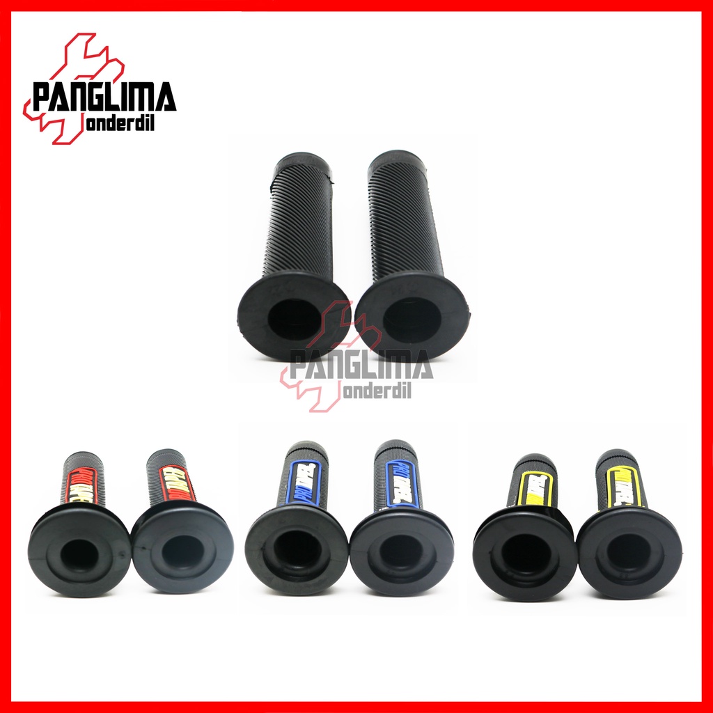 Handgrip Bulu Donat Hitam Biru Kuning Merah Handle Hand Grip Fat pad Assy Handfat Handpad Handlegrip Variasi Universal Untuk Semua Jenis Motor Merk Protaper