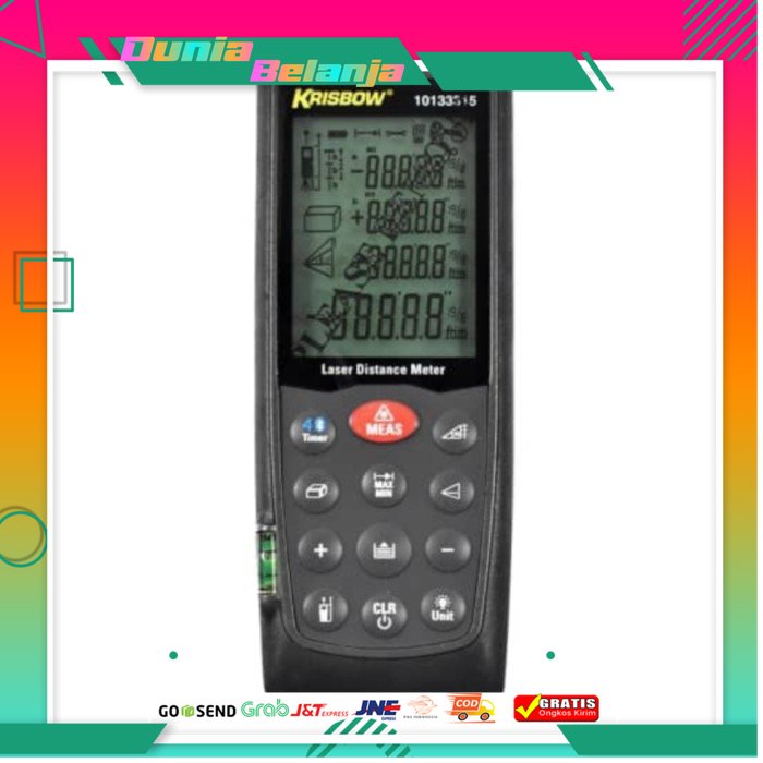 Krisbow Meteran Laser Digital Pro 150 Mtr