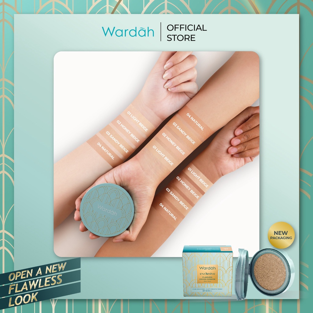 Wardah Refill Exclusive Flawless Cover Cushion