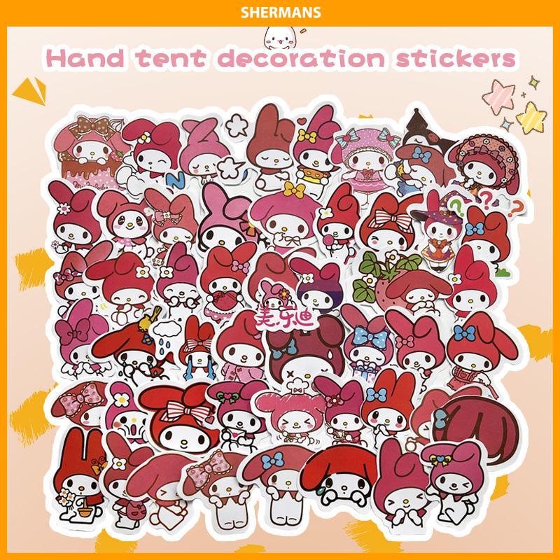 

[Ready Stock❤️]60pcs Stiker Koromi，Waterproof Kartun，Sanrio MELODY sherman