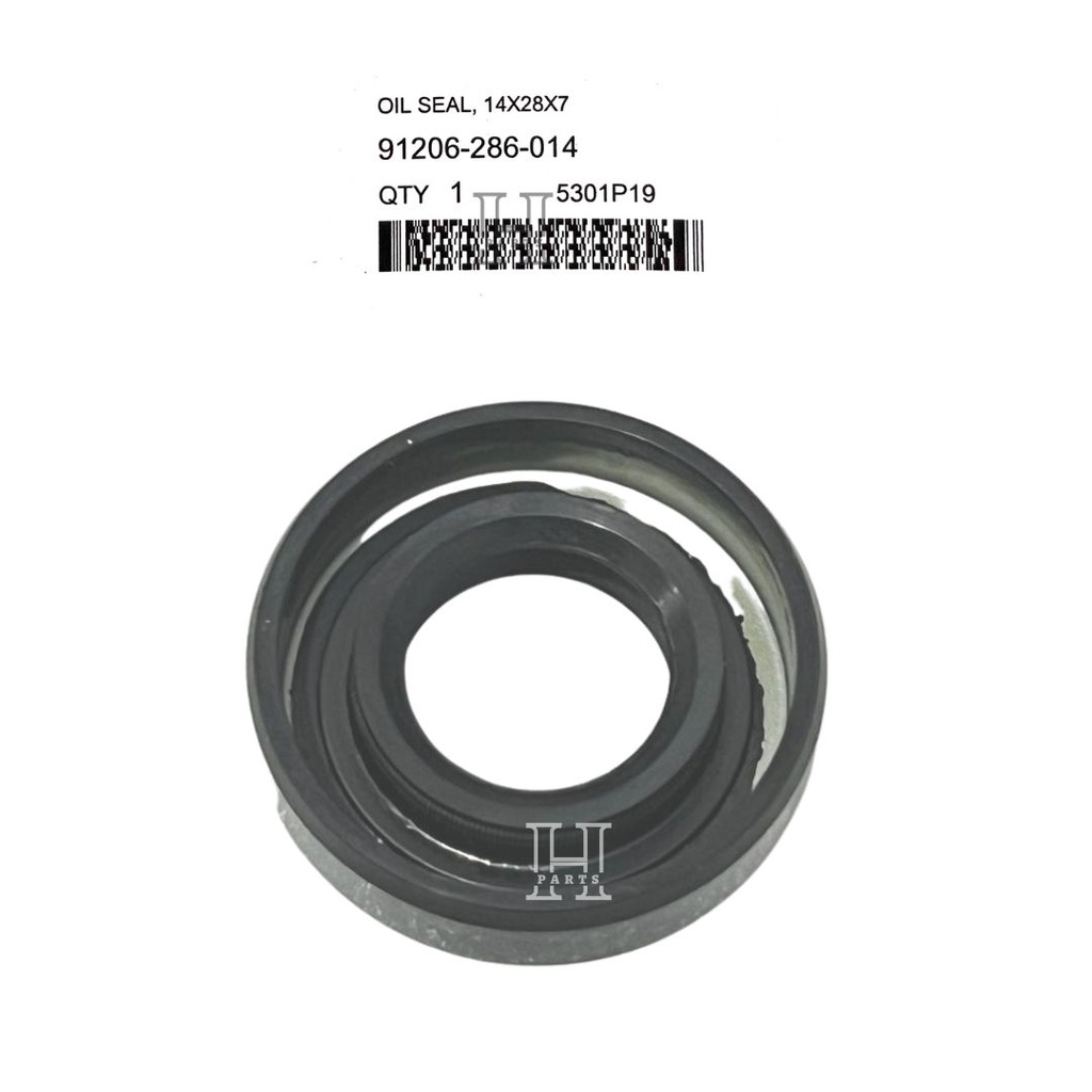 SEAL SIL OPERAN PERSNELENG GIGI OIL SEAL 14X28X7 GL PRO MAX MEGA PRO ADVANCE TIGER 91206-286-014 ASLI ORIGINAL AHM HGP HONDA