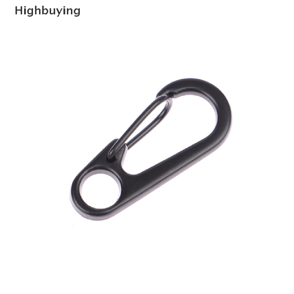 Hbid 5pcs Lobster Clasp Buckle Keychian Mini Carabiner Outdoor Camping Hiking Gesper Alloy Spring Snap Hooks Gantungan Kunci Alat Klip Glory