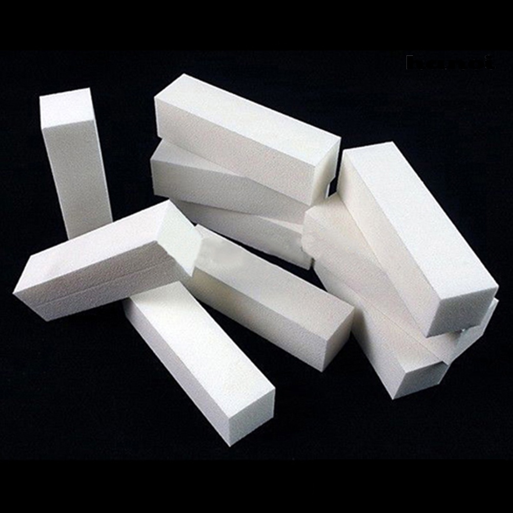 Hi * Nail File Buffer Block Sanding Sponge UV Gel DIY Art Manicure Polisher Alat