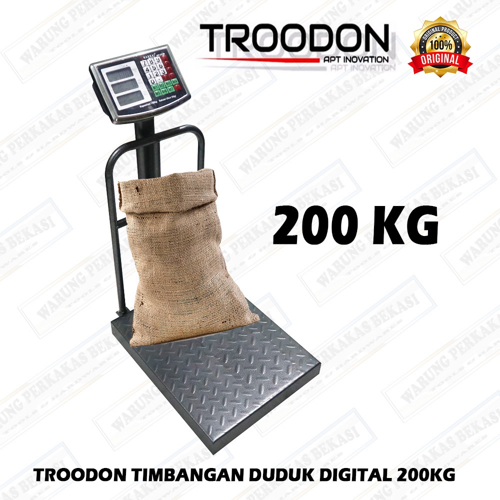 Nankai 100Kg 150Kg 200Kg Timbangan Duduk Price Digital Berdiri With Rail Baterai Charger Cas