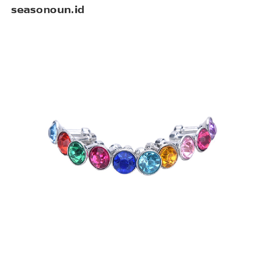 Seasonoun 10X Anti Debu Kristal Cap Earphone Jack Plug Stopper Untuk Ponsel10 * 3.5MM,.