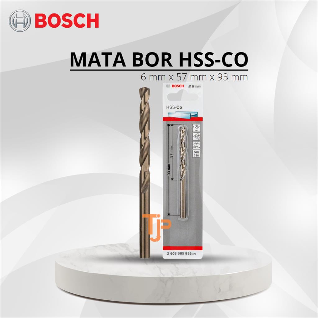 BOSCH MATA BOR HSS-Co 6 mm PN.2608585855