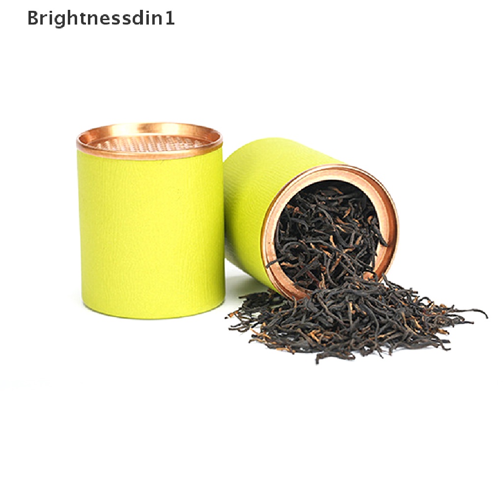 [Brightnessdin1] Tea Caddy Organizer Kemasan Box Metal ​Untuk Sereal Curah Kontainer Penyimpanan Curah Butik