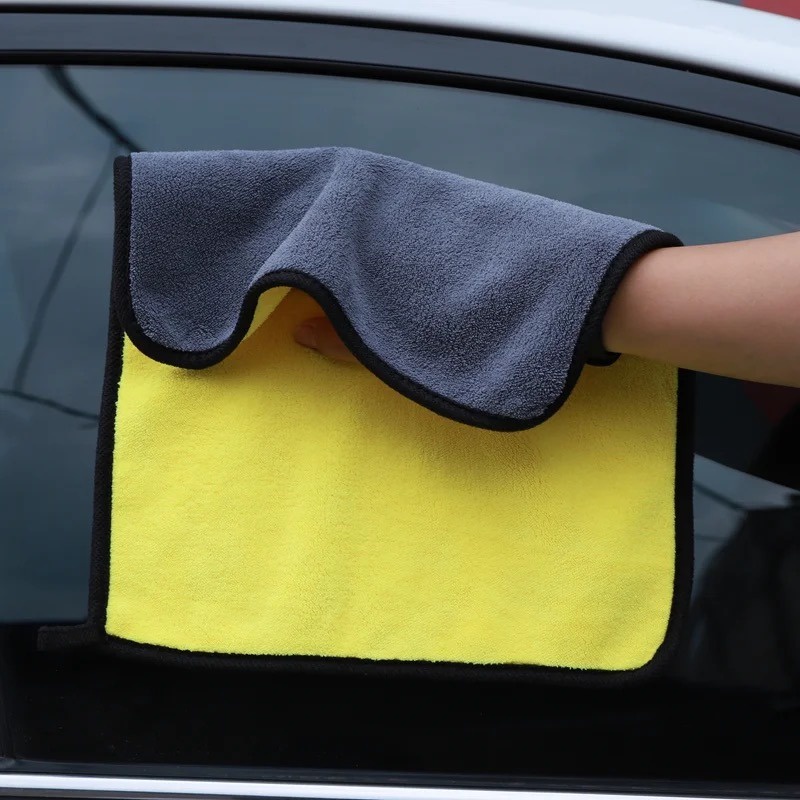 Kain Lap Microfiber serbaguna Tebal Halus Mobil Dapur Serap Air