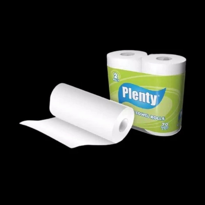 S4 TISU TISSUE KITCHEN SERAP MINYAK ROLL PLENTY EKONOMIS ISI 2 ROLL