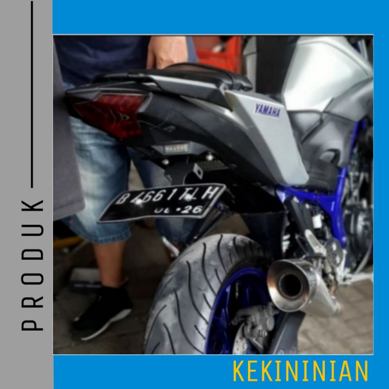 Tail Tidy Spakbor Belakang R25 MT25 Plus Dudukan Plat Nomor