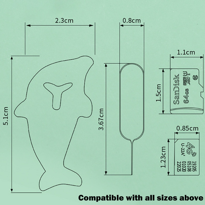 Penutup Nampan Holder Pin Kartu SIM Silikon Portabel/Alat Otomatis Memory Box Ejector Handphone Universal Dengan Wadah Penyimpanan