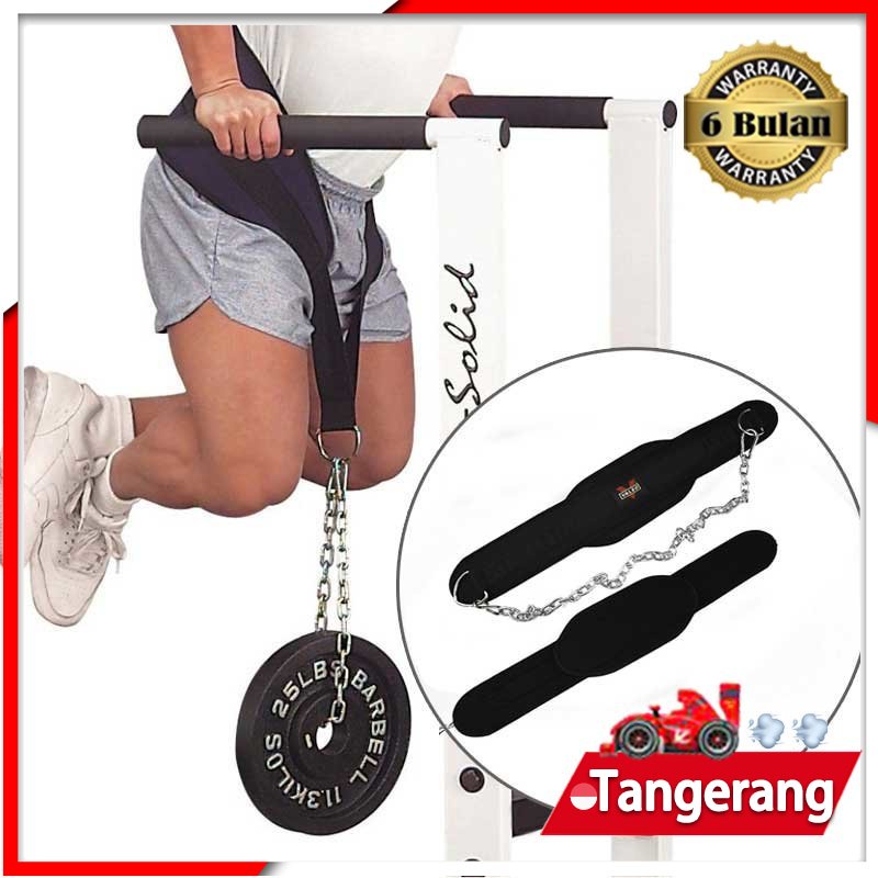 Dip Belt Premium Pull Up Belt Sabuk Pull Up Gym &amp; Fitness