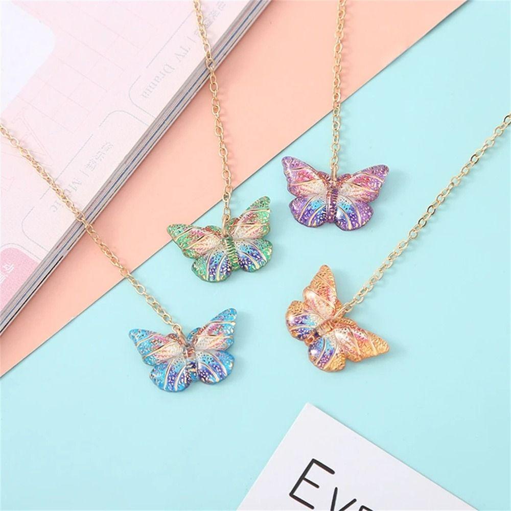 [Elegan] Butterfly Bookmark Kantor Perlengkapan Sekolah Capung Untuk Alat Tulis Perempuan Siswa Bookmark Liontin